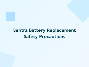 Essential Safety Precautions for Sentra Battery Replacement
